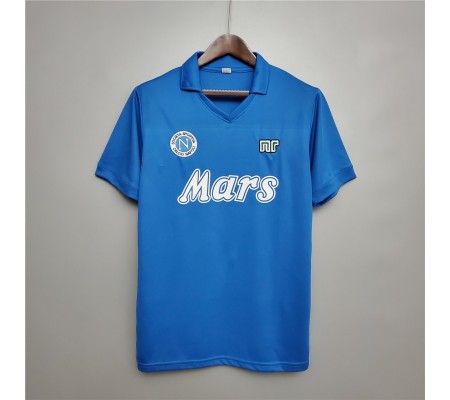 Napoli 88/89 Home Blue Soccer Jersey